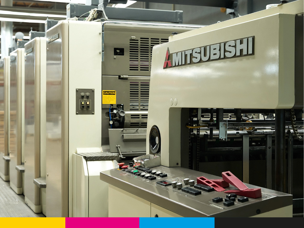 Mitsubishi offset printing