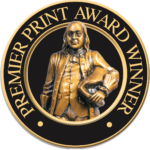 Premier Print Award Benny Badge