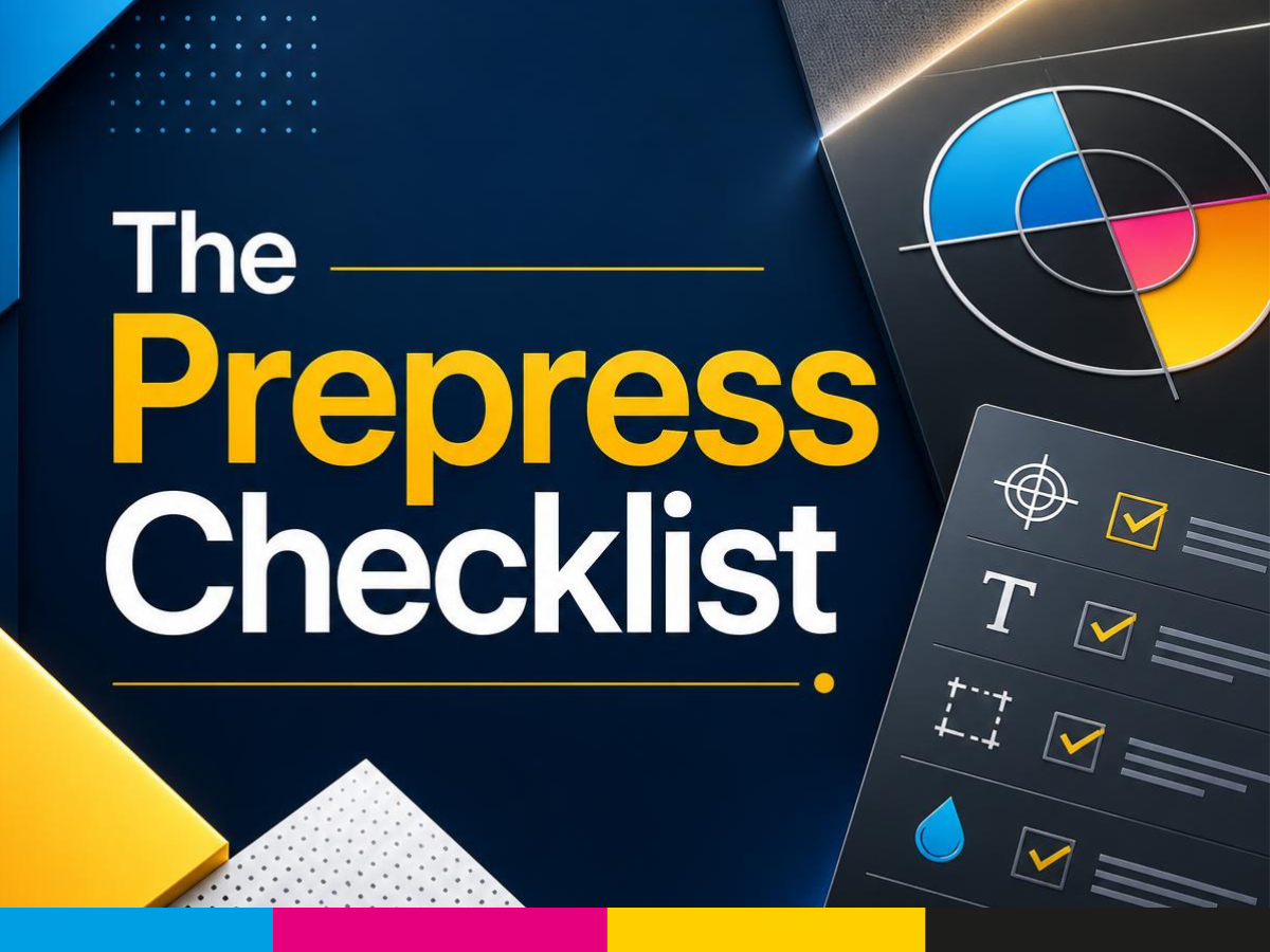 Prepress checklist
